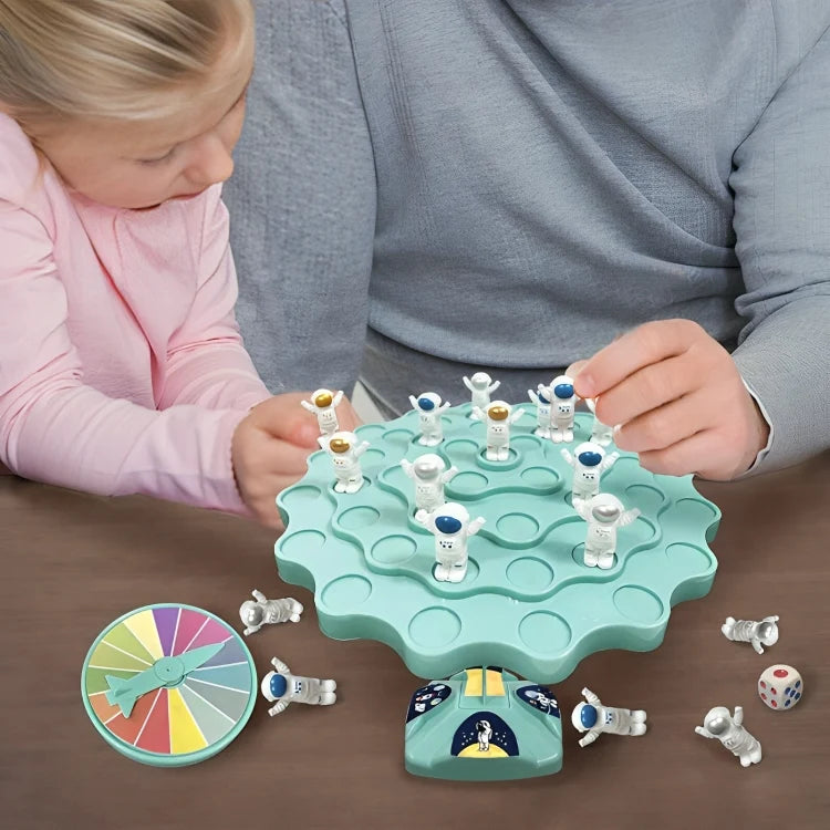 Balance Stacking Game Astronaut Figures Two Sets