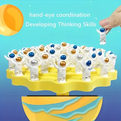 Balance Stacking Game Astronaut Figures Two Sets