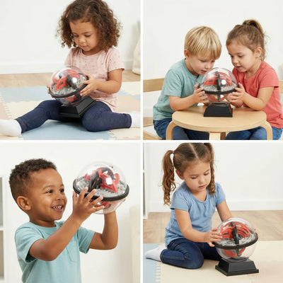 Ball Maze Toy Transparent Multi-Level Portable