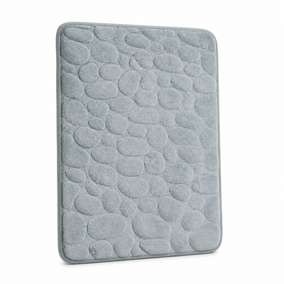 Bath Mat Memory Foam Non-Slip Backing & Quick-Drying