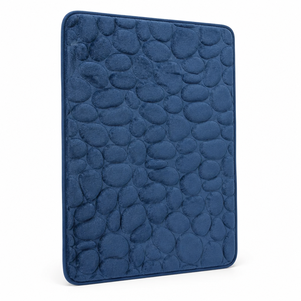 Bath Mat Memory Foam Non-Slip Backing & Quick-Drying