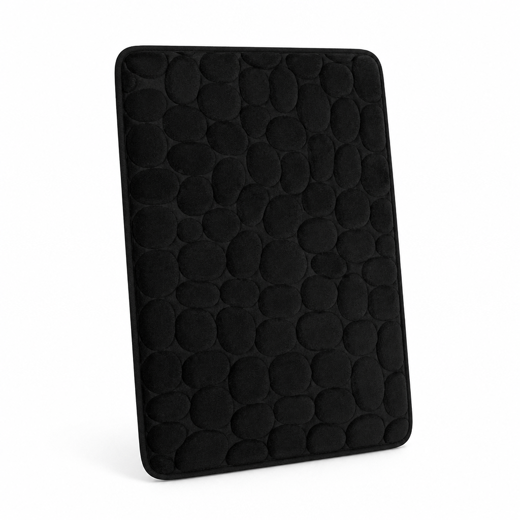 Bath Mat Memory Foam Non-Slip Backing & Quick-Drying