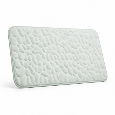 Bath Mat Quick-Drying Non-Slip Backing & Soft Comfort