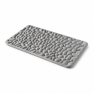 Bath Mat Quick-Drying Non-Slip Backing & Soft Comfort