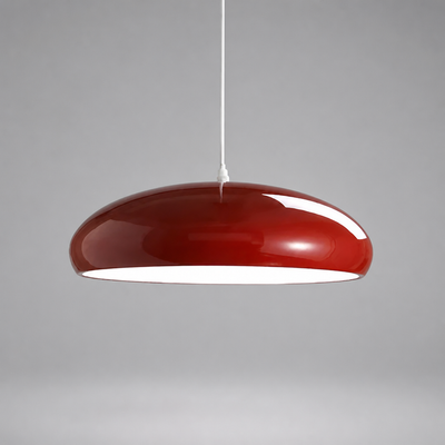 Bauhaus-Style Metal Round Chandelier