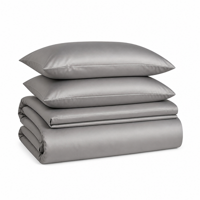 Bedding Set Silk-Like Breathable Polyester 4-Piece