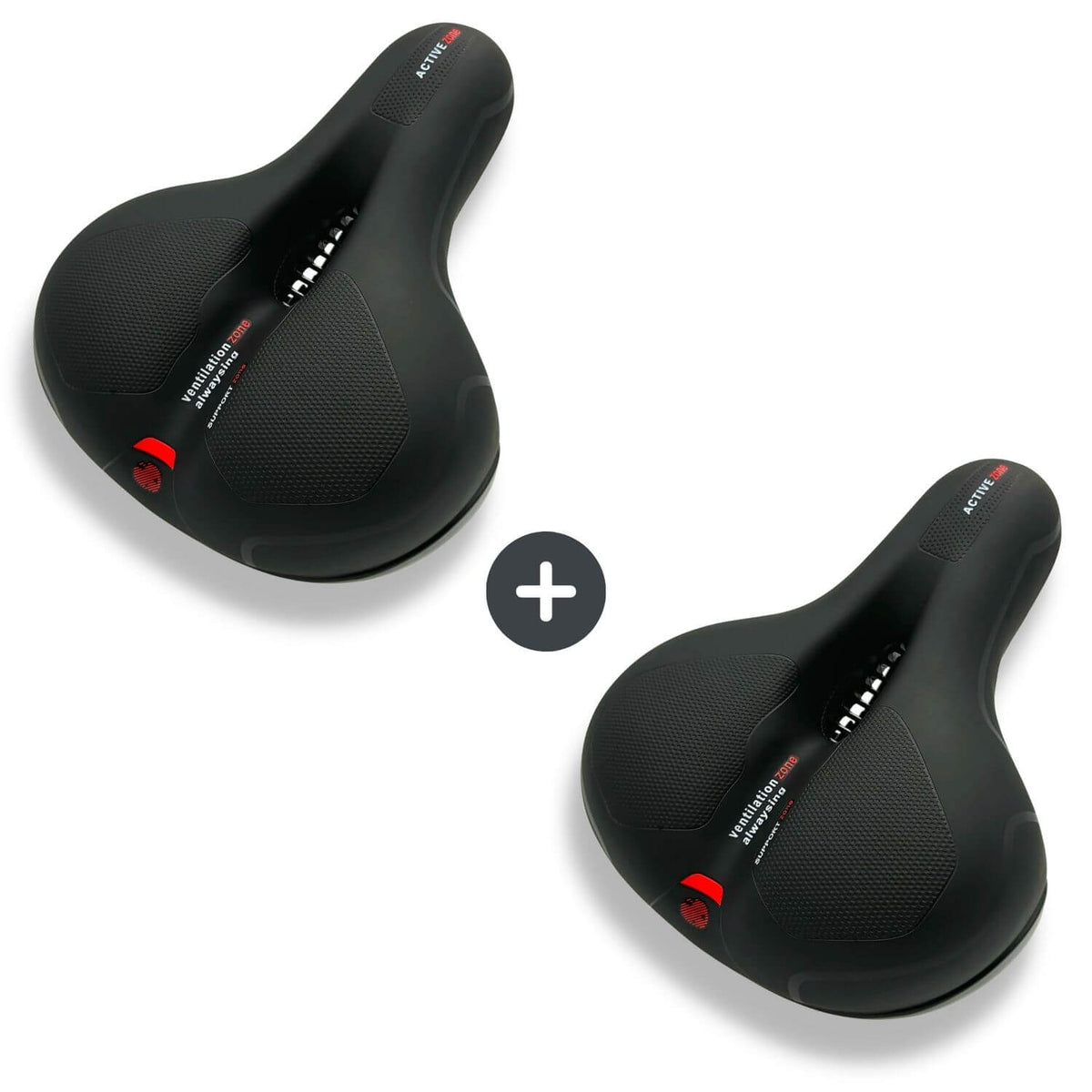 Bicycle Saddle Ergonomic Memory Foam & Shock-Absorbing