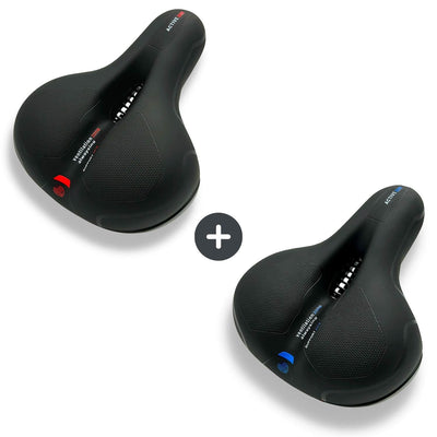 Bicycle Saddle Ergonomic Memory Foam & Shock-Absorbing