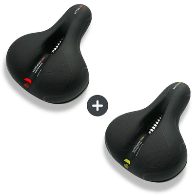 Bicycle Saddle Ergonomic Memory Foam & Shock-Absorbing