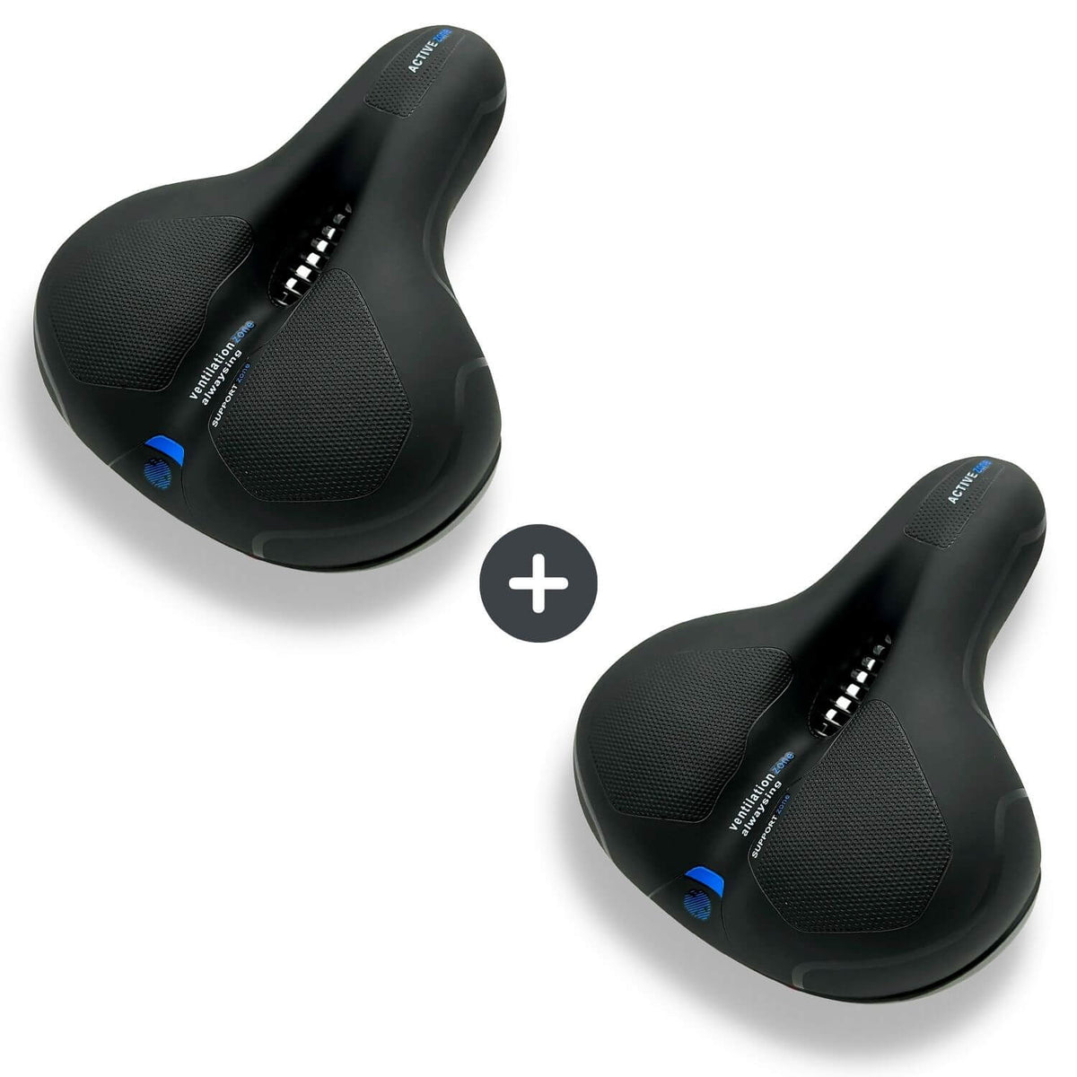 Bicycle Saddle Ergonomic Memory Foam & Shock-Absorbing