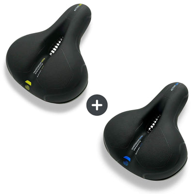 Bicycle Saddle Ergonomic Memory Foam & Shock-Absorbing