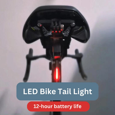 Bike Tail Light USB Rechargeable 40 Lumens