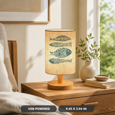 Blue Marine Life Night Light