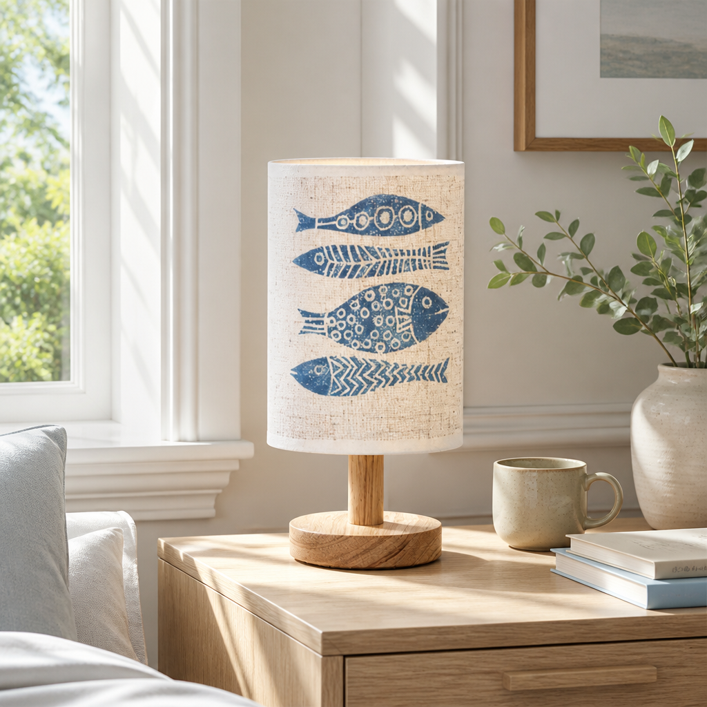 Blue Marine Life Night Light
