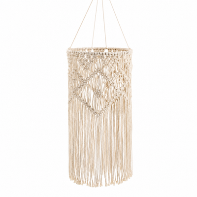 Boho Macrame Pendant Light