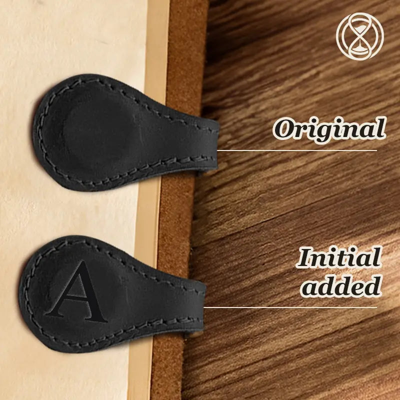 Bookmark Genuine Leather Magnetic Closure