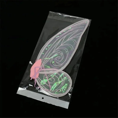 Butterfly Wings Glittering Organza Rustproof Wire & Elastic Straps