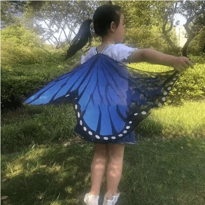 Cape Butterfly Wing Lightweight Breathable Tie Closure