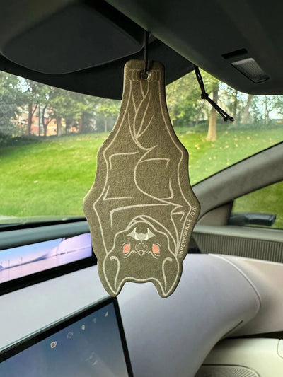 Car Air Freshener Bat-Shaped Long-Lasting Scented Paper