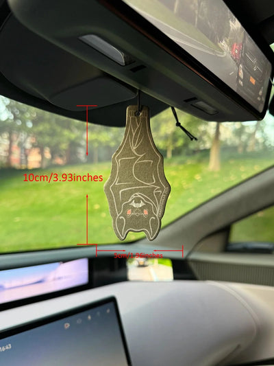 Car Air Freshener Bat-Shaped Long-Lasting Scented Paper