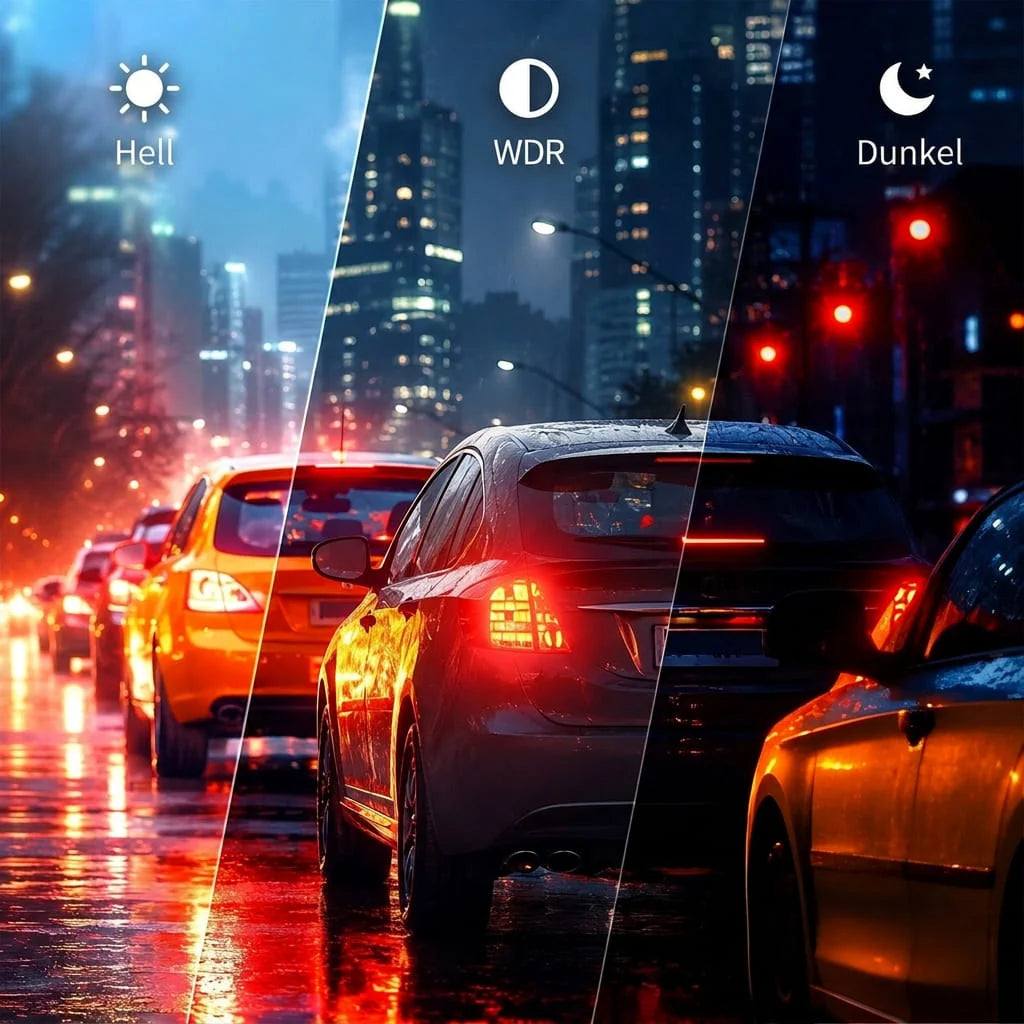 Car Dash Camera 4-Channel 360° View & Night Vision