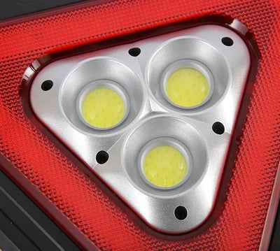 Car Emergency Lamp Solar Charging Flashlight & Power Bank