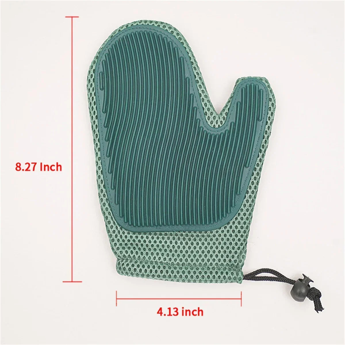 Cat Grooming Glove Silicone Nubs Breathable Mesh