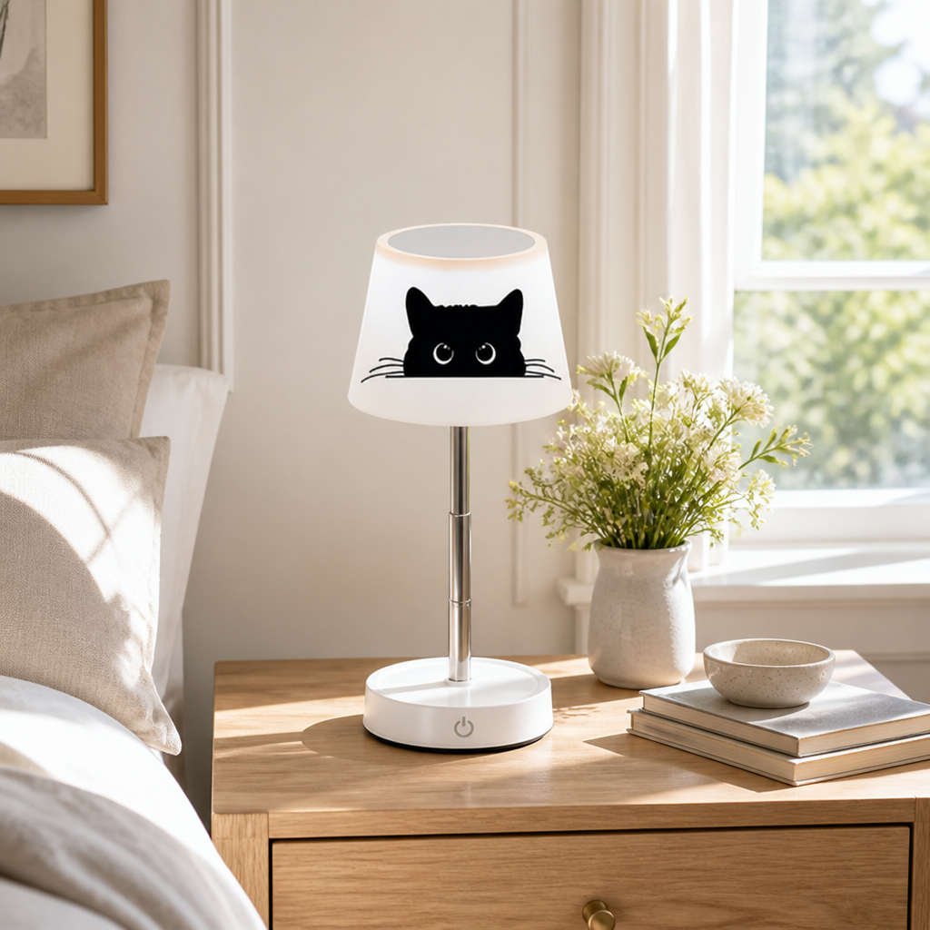 Cat-Shaped Table Lamp