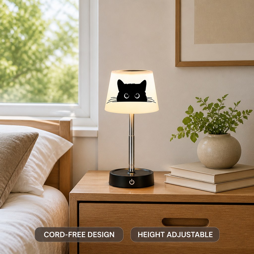 Cat-Shaped Table Lamp