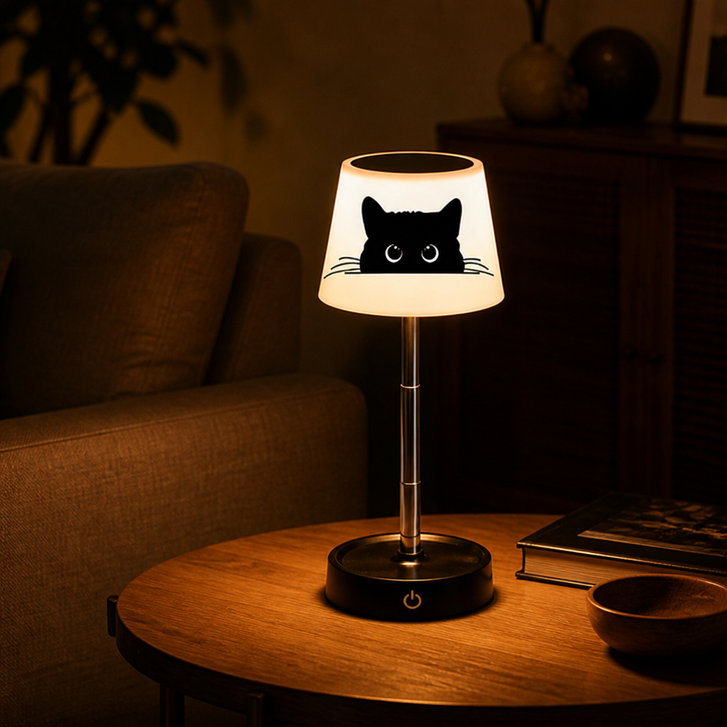 Cat-Shaped Table Lamp