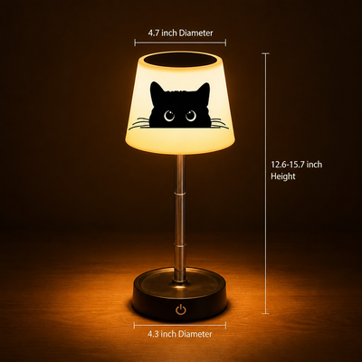 Cat-Shaped Table Lamp