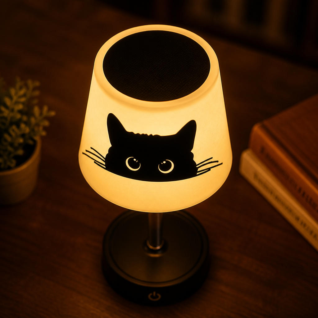 Cat-Shaped Table Lamp