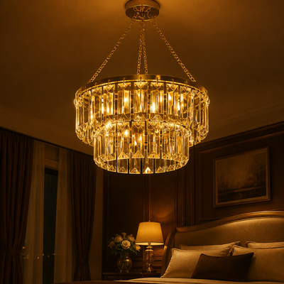 Champagne Gold Triangle String Lights
