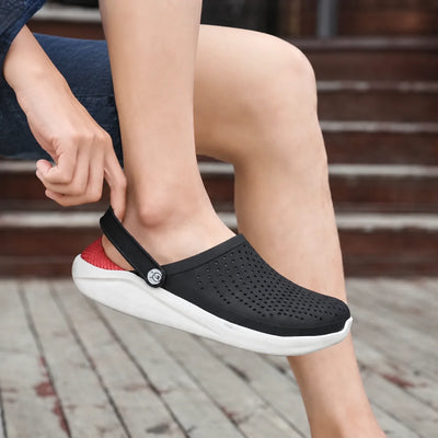 Clogs Ergonomic Footbed Slip-On Slip-Resistant Sole