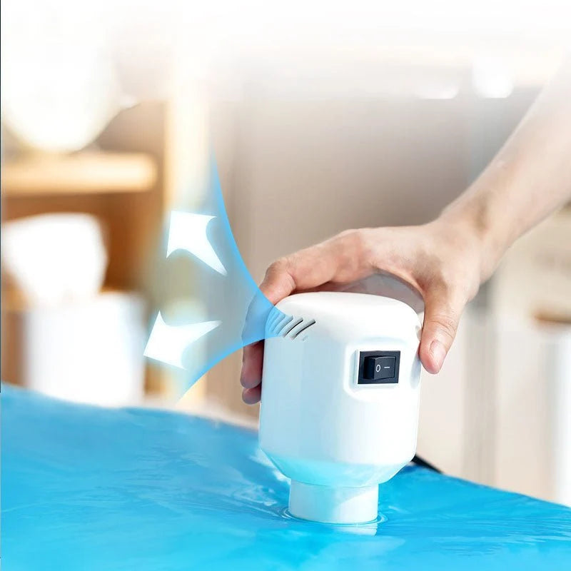Clothing Vacuum Pump One-Button Electric Self-Sealing Bags