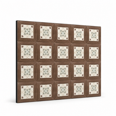 Coffee Mat Super Absorbent Non-Slip Retro Tile