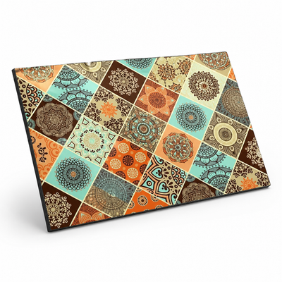 Coffee Mat Super Absorbent Non-Slip Retro Tile