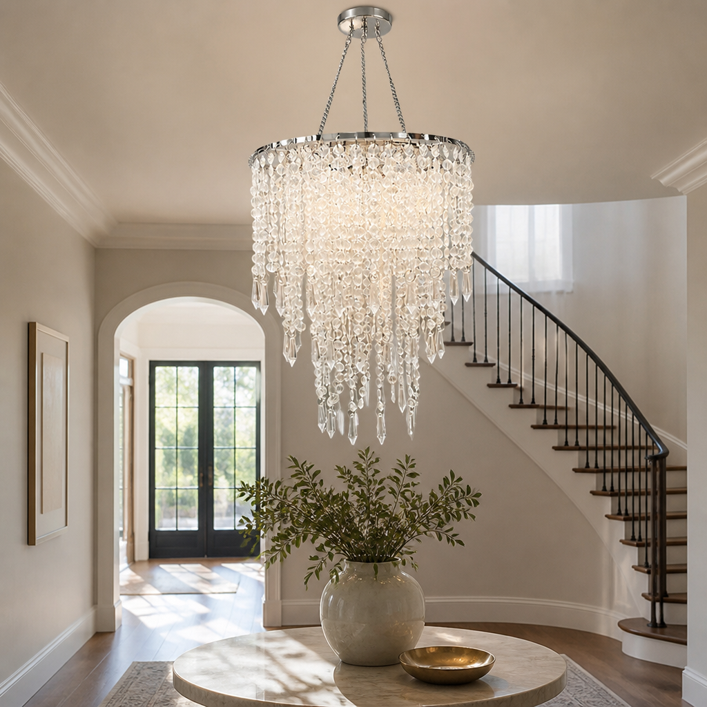 Colorful Hanging Chandelier