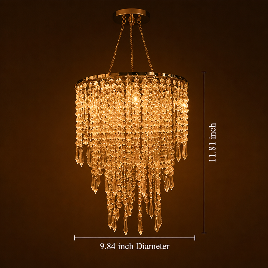 Colorful Hanging Chandelier