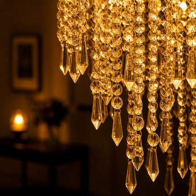 Colorful Hanging Chandelier