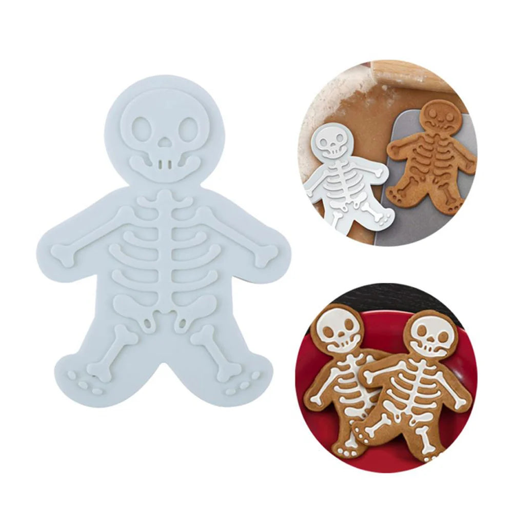Cookie Cutter Skeleton One-Piece Food-Safe