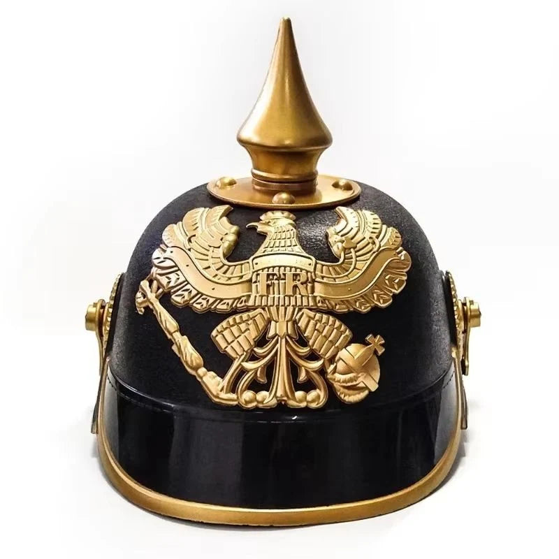 Costume Helmet Molded Spike One Piece Lightweight Plastic