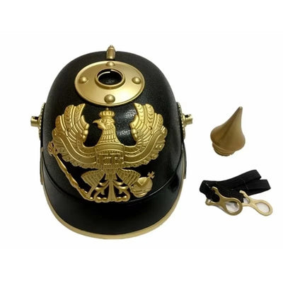 Costume Helmet Molded Spike One Piece Lightweight Plastic