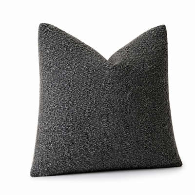 Cushion Cover Bouclé Texture Soft Polyester