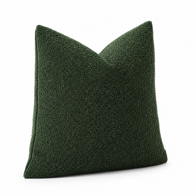 Cushion Cover Bouclé Texture Soft Polyester