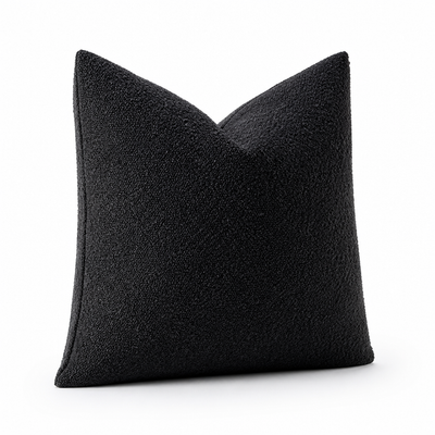 Cushion Cover Bouclé Texture Soft Polyester