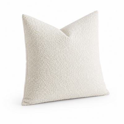 Cushion Cover Bouclé Texture Soft Polyester