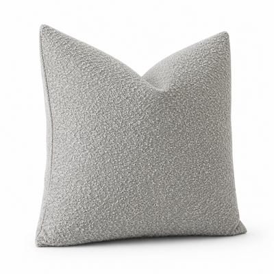 Cushion Cover Bouclé Texture Soft Polyester