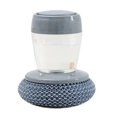 Dish Brush Refillable Soap Dispenser Stiff Bristles