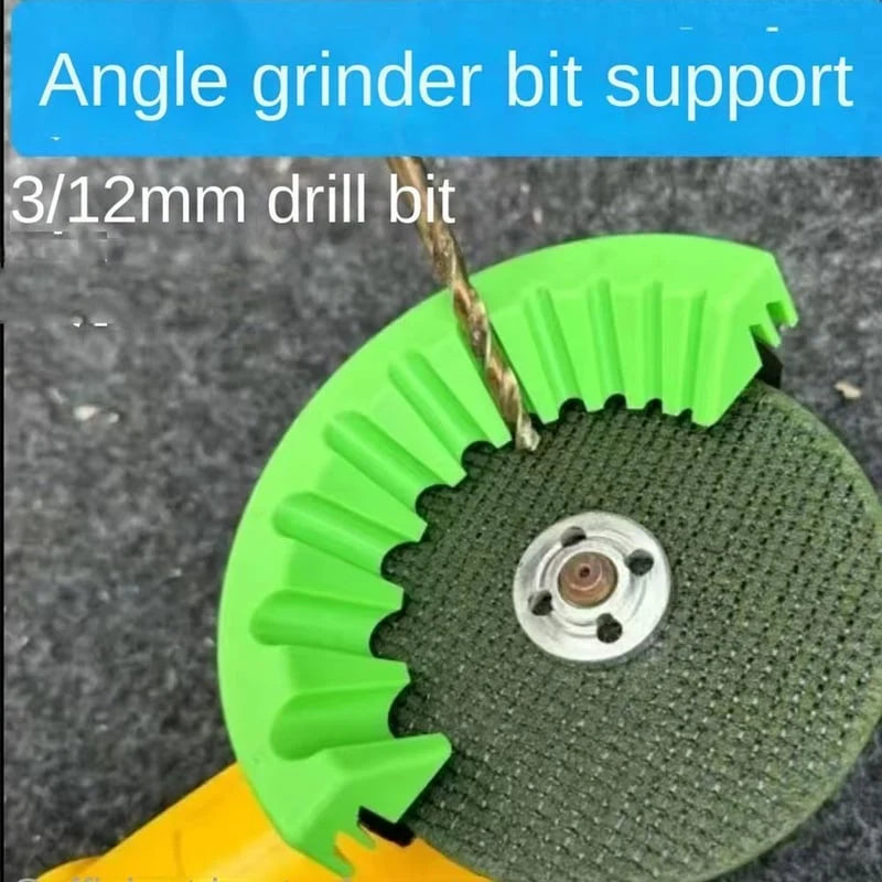 Drill Sharpener Angle-Adjustable & Anti-Slip For Steel Carbide HSS Bits